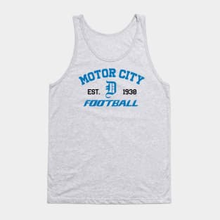 Motor City Football Light Tank Top